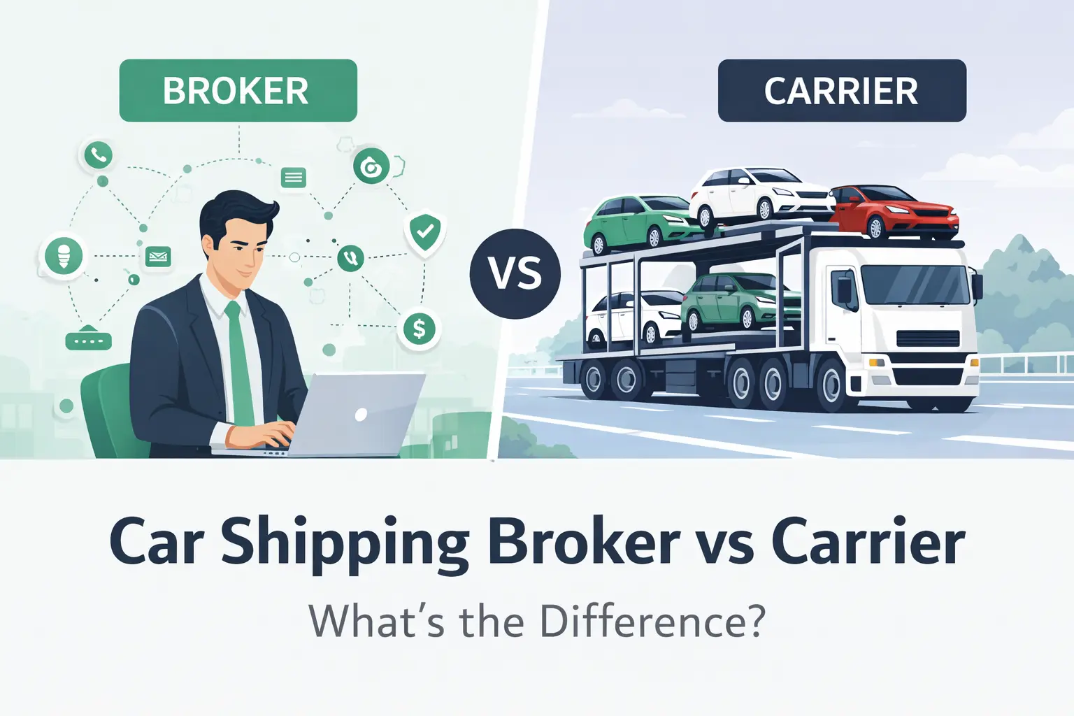 Broker VS Carrier Blog Post Image
